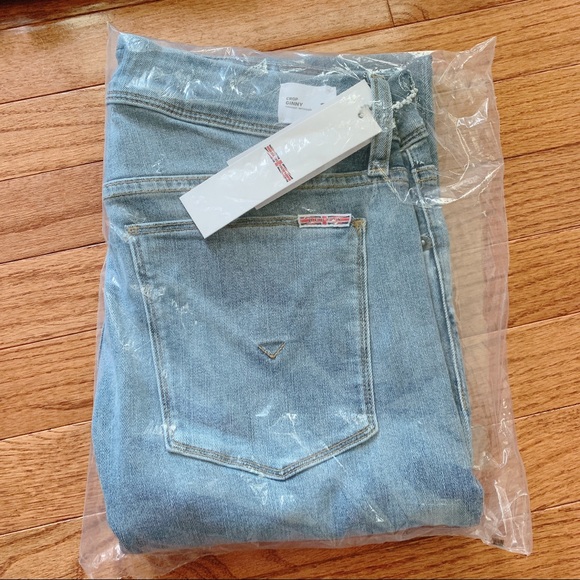 HUDSON Jeans Ginny Cropped Straight Leg Jeans - Picture 3 of 4